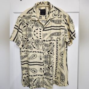 Men's Rayon Shirt Sz SM